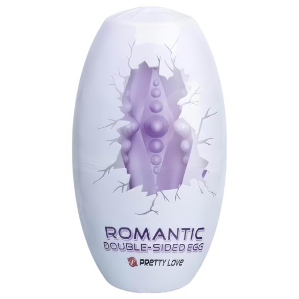 Pretty Love Romantic - masturbaatorimuna - lilla, 1 tk