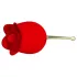 Pretty Love Rose Lover - kliitorivibraator keelefunktsiooniga 2in1 - punane