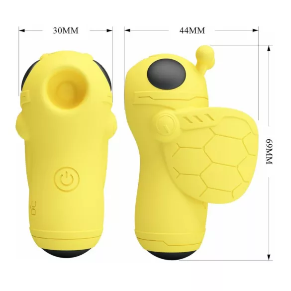 Pretty Love Magic Bee - kliitorivibraator sõrmele - kollane