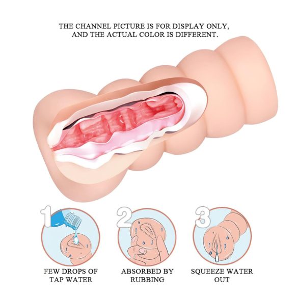 Crazy Bull - masturbaator nuku tupp - naturaalne