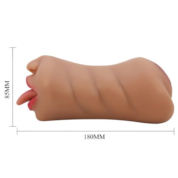 Crazy Bull - suu ja vagiina masturbaator - naturaalne