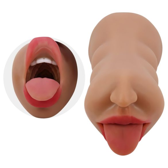 Crazy Bull - suu ja vagiina masturbaator - naturaalne