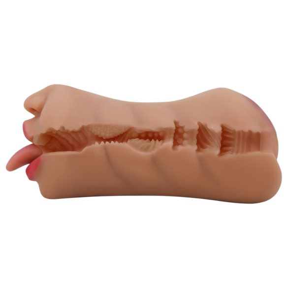 Crazy Bull - suu ja vagiina masturbaator - naturaalne