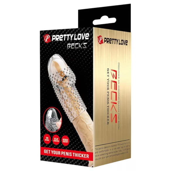 Pretty Love Becks - peenisekate - läbipaistev