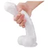 Sex HD Martin - realistlik dildo munanditega iminapaga - valge