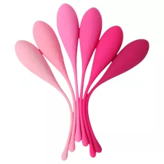 Sex HD Eggs - kegelkuulide komplekt 6 tk - roosa