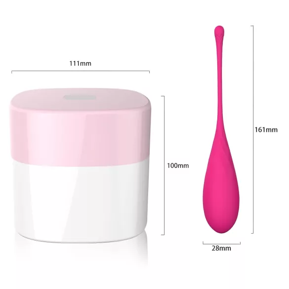 Sex HD Eggs - kegelkuulide komplekt 6 tk - roosa