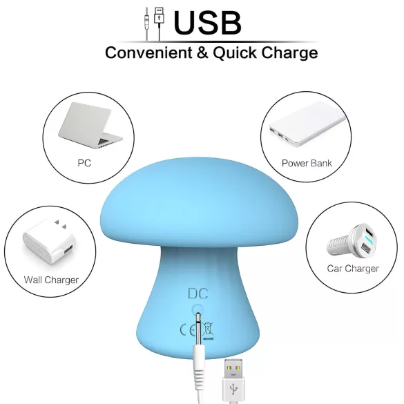 Magic Mushroom - akulaetav näomassöör (sinine)