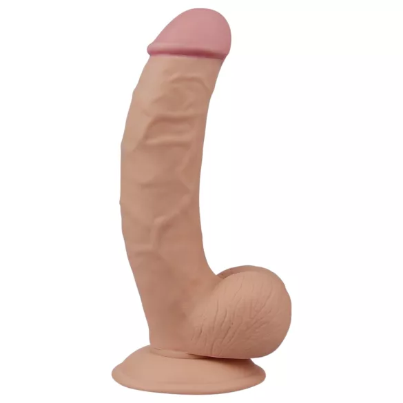 Lovetoy Ultra Soft - realistlik dildoks - pehme, elastne 21,5cm naturaalne