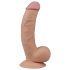 Lovetoy Ultra Soft - paindlik, elutruudildo - 21,5cm (naturaalne)