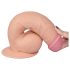 Lovetoy Ultra Soft - paindlik, elutruudildo - 21,5cm (naturaalne)