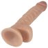 Lovetoy Real Extreme - iminapaga dildó - 21cm (naturaalne)