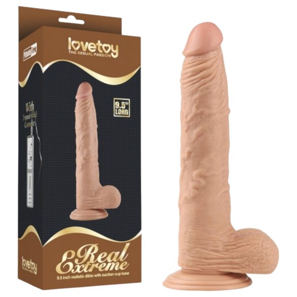 Lovetoy Real Extreme - iminapaga dildō - 24cm
