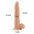 Lovetoy Real Extreme - iminapaga dildō - 24cm