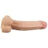 Lovetoy Real Extreme - G-punkti dildo - 21 cm - naturaalne