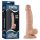 Lovetoy Real Extreme - iminapaga, munanditega G-punkti dildo - 19cm (naturaalne)