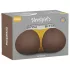 Lovetoy Streetgirl's 12 - kunstvagina torss ja stringid (tume naturaalne)