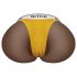 Lovetoy Streetgirl's 12 - realistlik torso ja tanga (tume naturaalne)