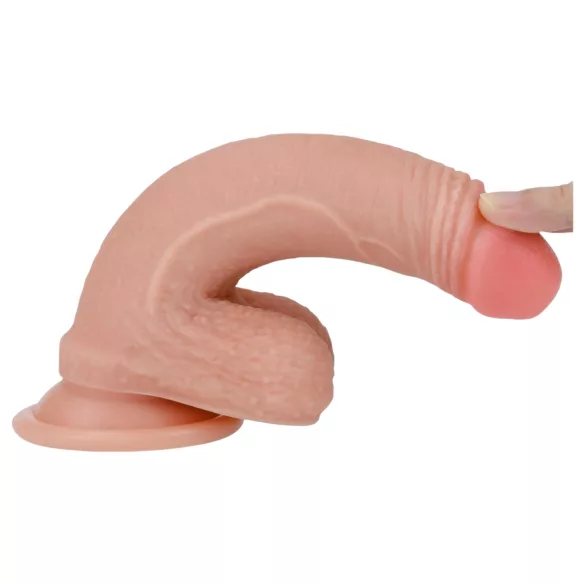 Lovetoy Nature Cock - realistlik dildoga - 18 cm - naturaalne
