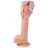 Lovetoy Nature Cock - realistlik iminapaga dildo - 21cm (naturaalne)