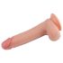 Lovetoy Nature - elutruudus dildoga - 20cm (naturaalne)