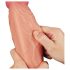Lovetoy Nature Cock - kahetasandiline realistlik dildo - 25cm (naturaalne)
