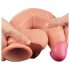 Lovetoy Nature Cock - kahetasandiline realistlik dildo - 25cm (naturaalne)