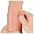 Looduslik tõeline dildo - 28cm (naturaalne)