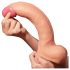 Lovetoy Nature Cock - kahekordne naturaalne dildo - 30cm (naturaalne)