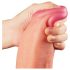 Lovetoy Nature Cock - kahekordne naturaalne dildo - 30cm (naturaalne)