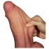 Lovetoy - kahekordne elutruu dildo - 26cm (naturaalne)