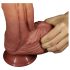 Lovetoy - kahekordne elutruu dildo - 26cm (naturaalne)