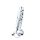 Lovetoy Flawless Clear - iminapaga dildo - 19cm (läbipaistev)