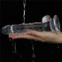 Lovetoy Flawless Clear - iminapaga dildo - 19cm (läbipaistev)