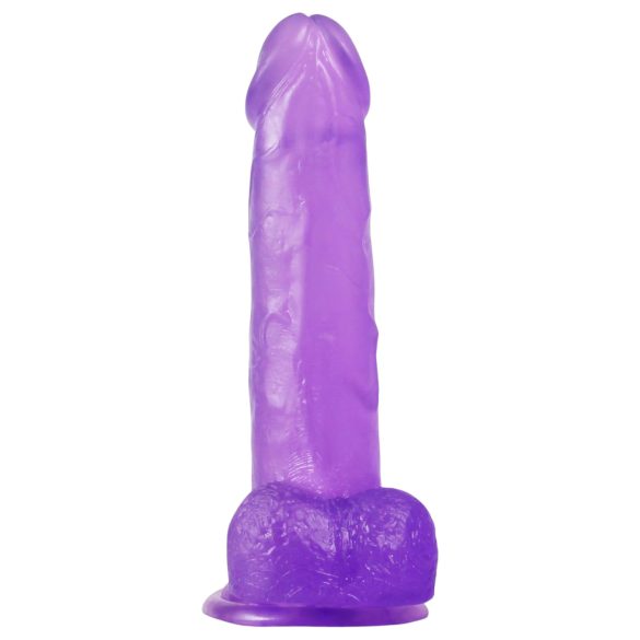 Lovetoy Jelly Studs - dildo iminapaga - 20cm lilla