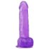Lovetoy Jelly Studs - iminapaga dildod - 20cm (lilla)