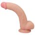 Lovetoy Sliding-Skin - kahekordne dildo - 23cm (naturaalne)