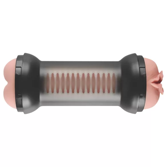 Lovetoy - vagina ja anaalmasturbaator - naturaalne värv