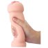 Lovetoy - tupp ja pepu masturbaator (naturaalne)