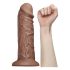Lovetoy Chubby - iminapaga dildos - 25cm (naturaalne)