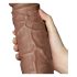 Lovetoy Chubby - iminapaga dildos - 25cm (naturaalne)