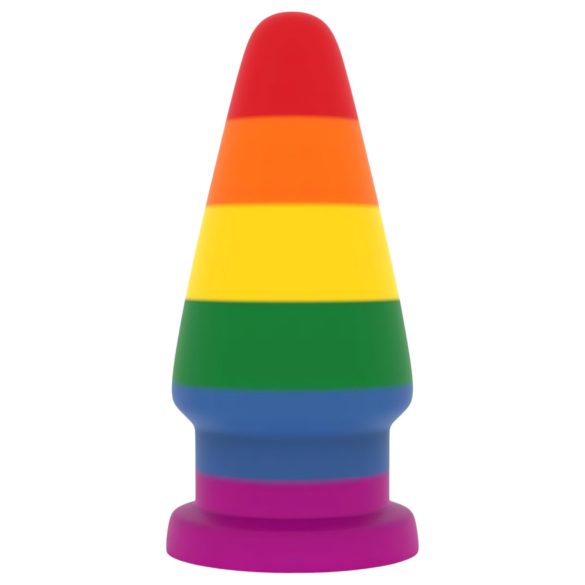 Lovetoy Prider - anaalilaienda plugi - 15cm (vikerkaar)