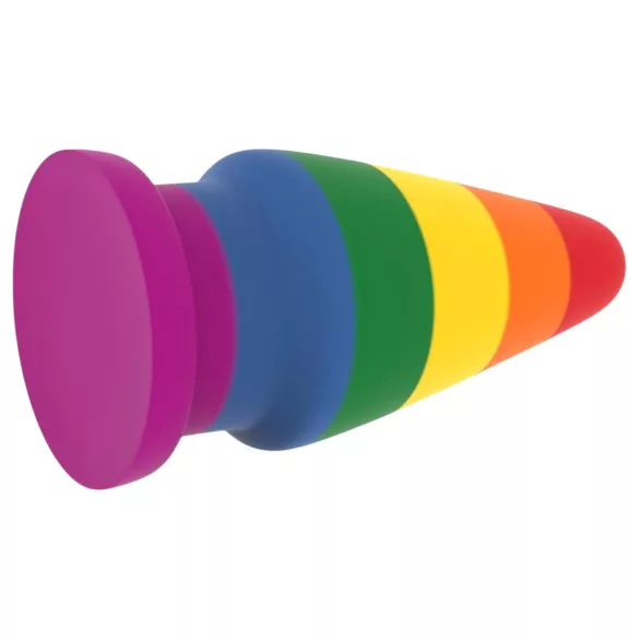 Lovetoy Prider - anaalipistik laiendaja - 15 cm - vikerkaarevärviline