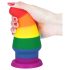 Lovetoy Prider - anaalilaienda plugi - 15cm (vikerkaar)
