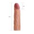 Lovetoy Pleasure X-tender - naturaalse ilmega peenisehülss 19cm