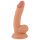 Mr. Rude - iminapaga, munanditega elutruudildo - 18cm (naturaalne)