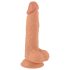 Mr. Rude - realistlik dildo iminapaga - 19 cm naturaalne