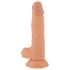 Mr. Rude - realistlik dildo iminapaga - 19 cm naturaalne