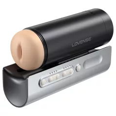   Lovense Solace Pro - rakenduse kaudu juhitav tuksuv masturbaator meestele (must)
