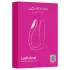 Lovense Lush Anal - rakendusega juhitav anaalvibraator, LED-valgustusega - roosa